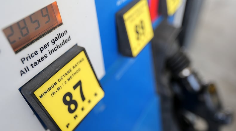 Fuel tax collections continued to rise in February and are up 8.6 percent for the fiscal year. Ben Gray / bgray@ajc.com