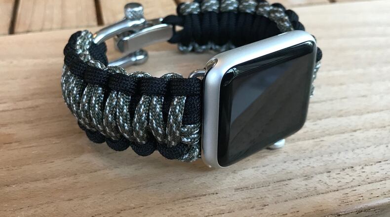 Survival Straps are custom made for your wrist size and are available for watches, bracelets, emblems and a variety of smartwatches. (Handout/TNS)