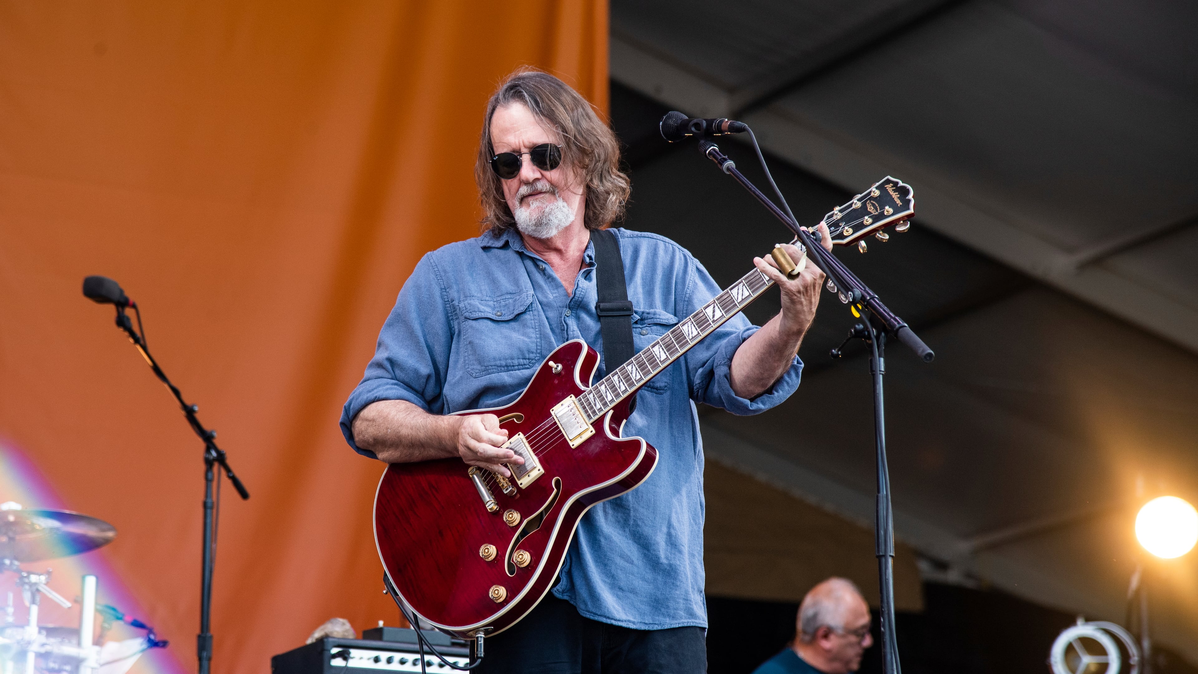 John Bell of Widespread Panic performs at the New Orleans Jazz and Heritage Festival. (Amy Harris/Invision/AP 2019)