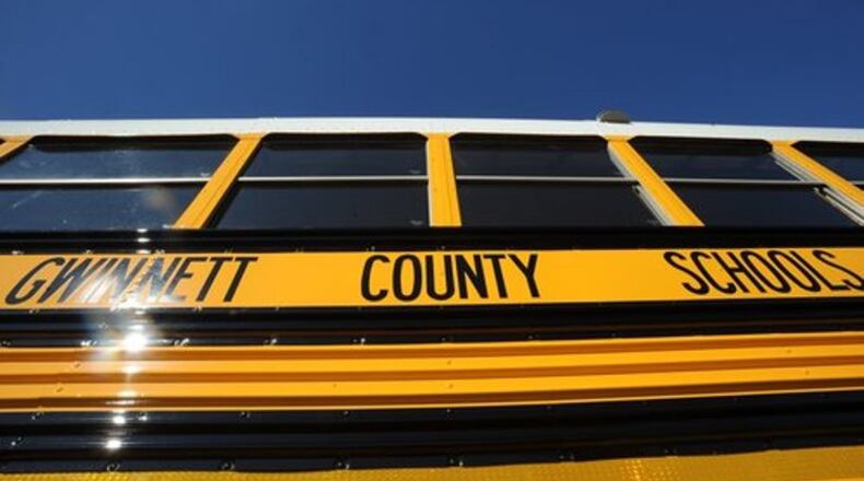 About 315 Gwinnett County Public Schools buses may be part of a nationwide recall of more than 50,000 buses that lack enough padding to keep riders safe in the event of a crash. AJC file photo