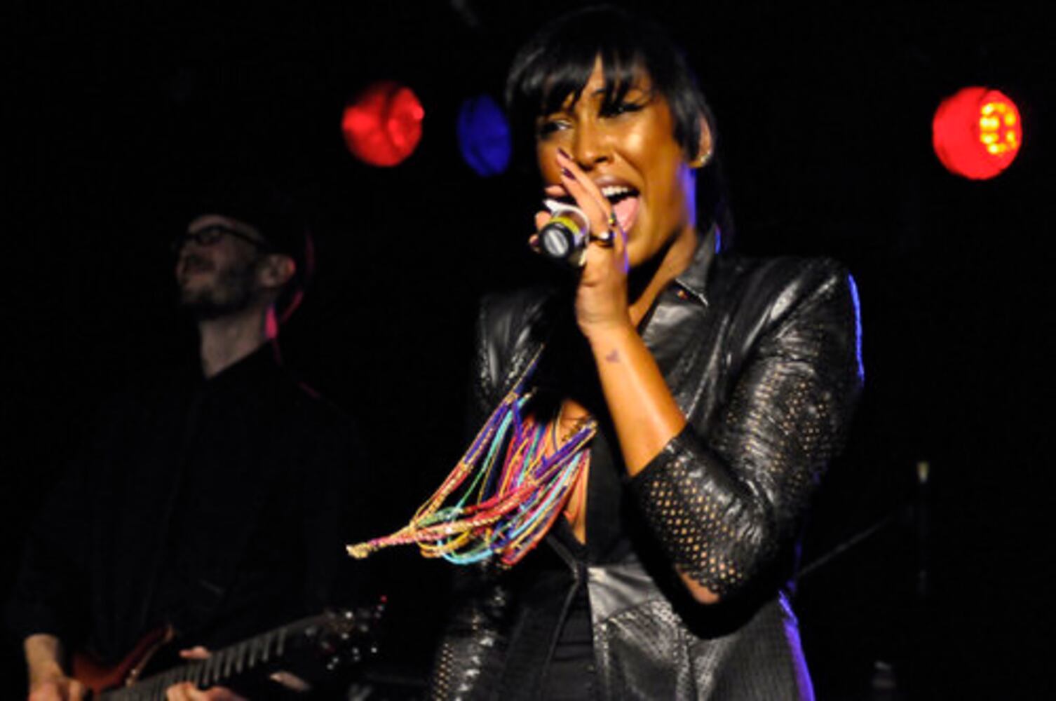 Melanie Fiona performs at the Loft