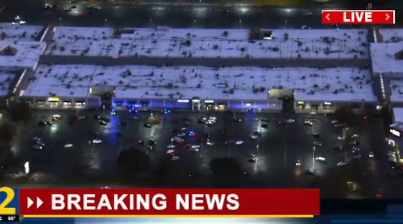 The shooting happened Thursday afternoon outside Greenbriar Mall, police said. (Courtesy of Channel 2 Action News)