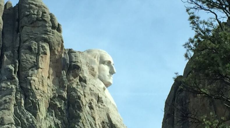 Cheryl Murphy Fetcinko took this photo of President George Washington’s profile during a summer trip to Mount Rushmore. Touted as one of the greatest granite carvings in the world and America’s Shrine of Democracy, Mount Rushmore National Memorial features the 60-foot faces of four great American presidents who represent the birth, growth, development and preservation of this country. Open year-round, and near hotels, the park includes a half-mile walking trail, museum, gift shop and dining room.