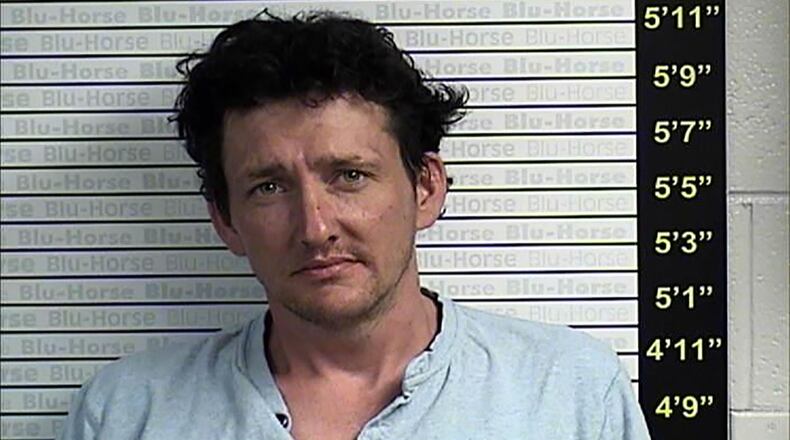 Authorities booked Jared Hayes, 40, into jail in Graves County, Kentucky, on Tuesday, April 25, 2017.