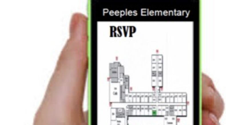 The RSVP app provides specific security information for each Fayette County public school. Courtesy FCBOE