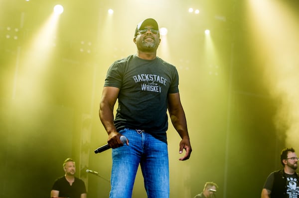 Artists including Darius Rucker (pictured), Kane Brown and Jimmie Allen have all had No. 1 country hits in recent years.