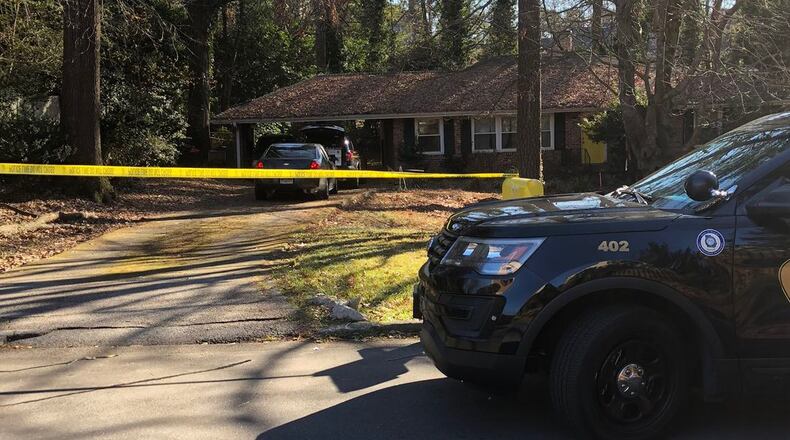 Officers were dispatched to a home on Wilmont Drive around noon after getting a call about a person shot, Brookhaven police said.