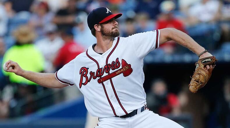 Get complete Atlanta Braves coverage at AJC.com, myAJC.com and Atlanta Braves News Now on Facebook. (Photo by Curtis Compton / AJC)