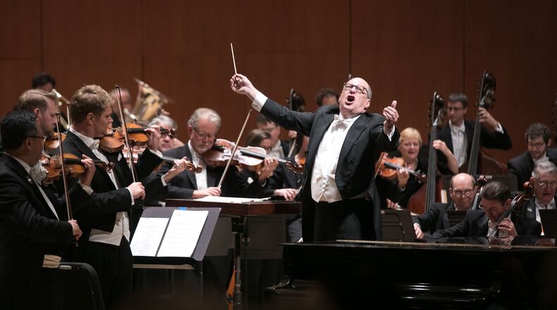 ASO music director laureate Robert Spano leads a number of concerts this fall. 
Courtesy of Jeff Roffman