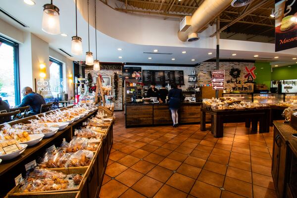 White Windmill, a Korean bakery on Buford Highway and other locations, serves a wide variety of American and Asian baked goods, as well as coffee, tea and sandwiches. (Henri Hollis/AJC)