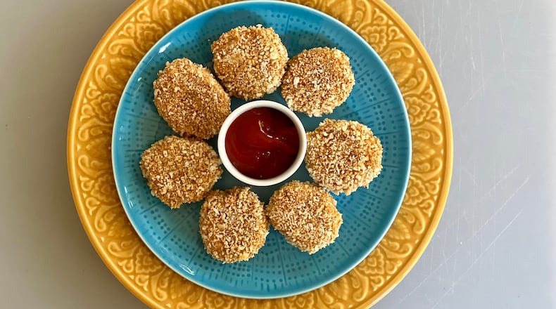 Whether you're planning back-to-school lunches, or meals for back-to-back activities, chicken and vegetarian nuggets make everyone happy. (Kellie Hynes for The Atlanta Journal-Constitution)
