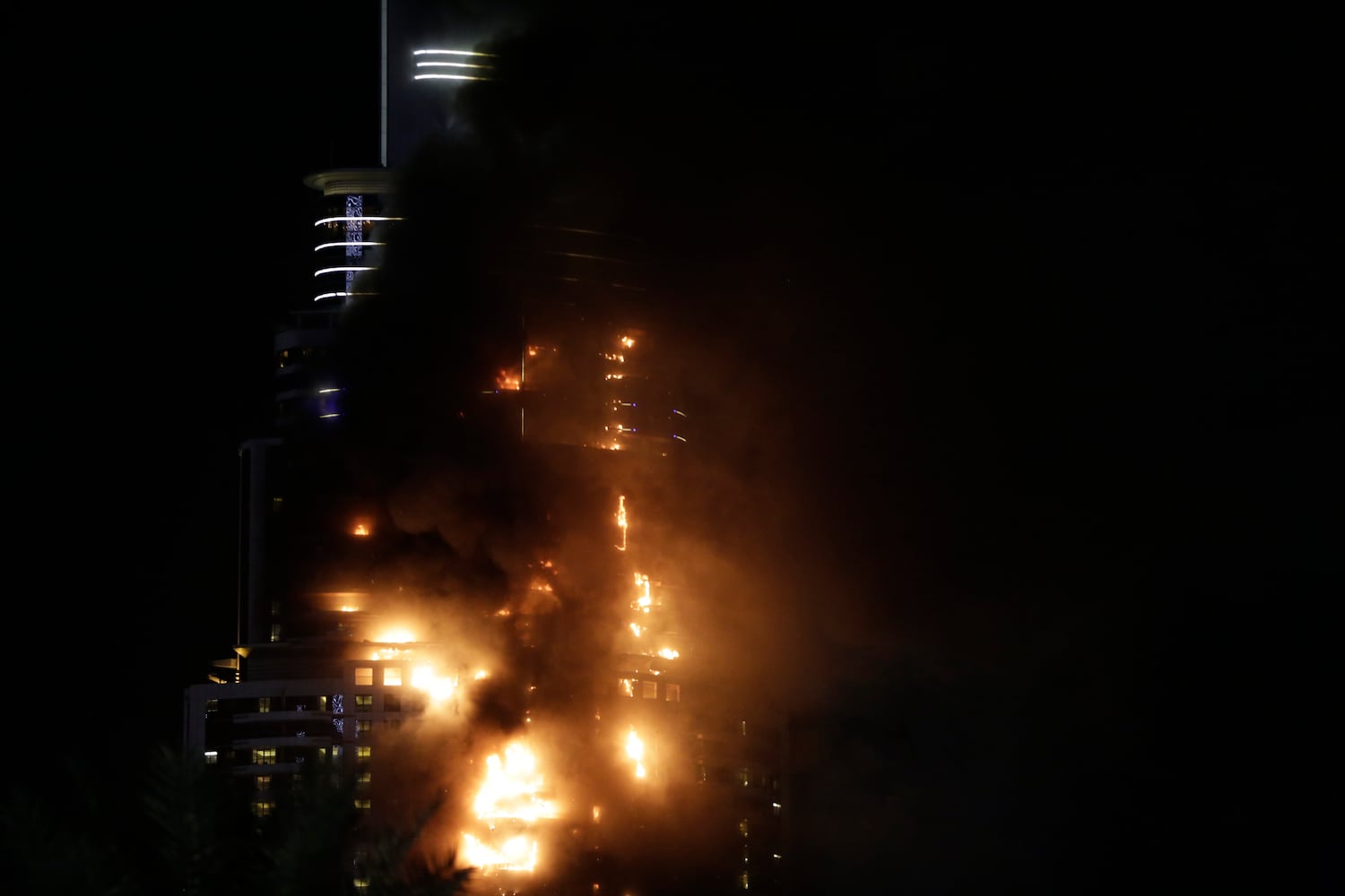 Dubai fire, Dec. 31, 2015