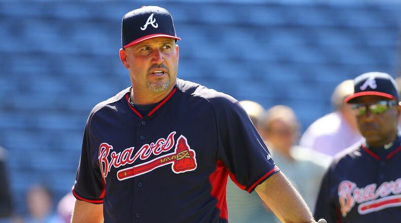 Braves manager Fredi Gonzalez has used 25 different lineup combinations in 25 games. (CURTIS COMPTON / CCOMPTON@AJC.COM)