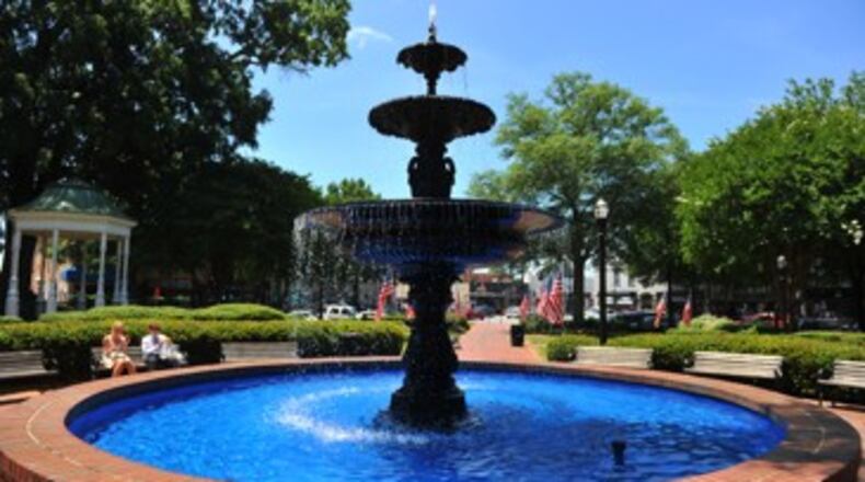 Both in person and by live stream, a public meeting will be hosted by Marietta city officials at 6:30 p.m. Dec. 7 regarding a water main replacement project on the Marietta Square. (Courtesy of Marietta)