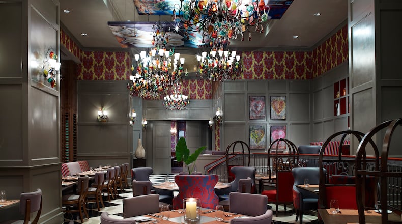 Dinner is served family-style on Sundays at Southern Art. Photo credit: Phase 3 Marketing and Communications.