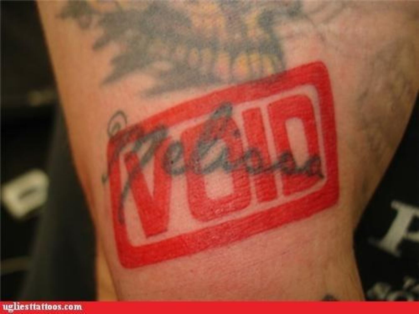 Don't people learn? Never, ever get a tattoo with a person's name on it.