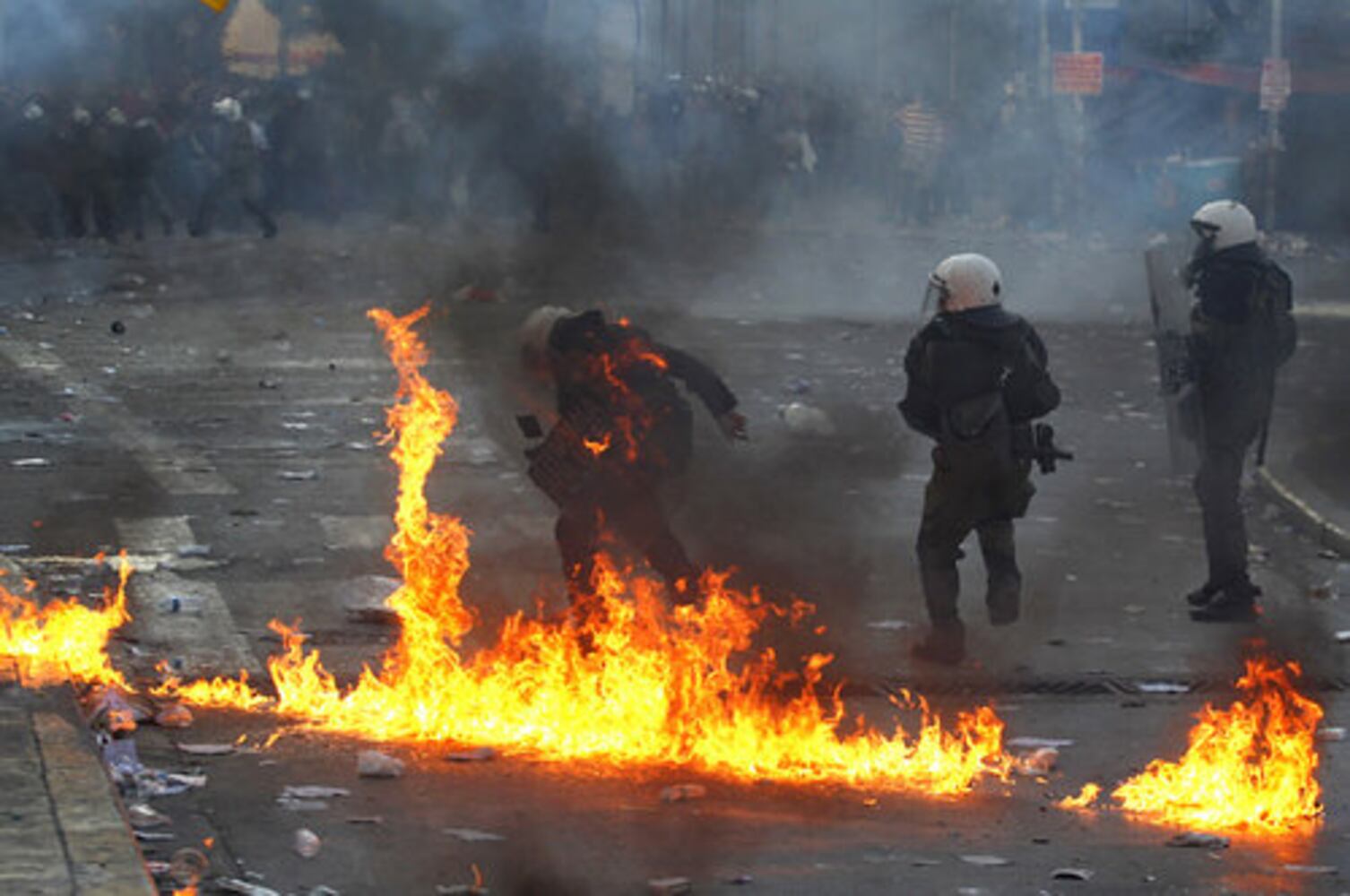 Riots in Greece