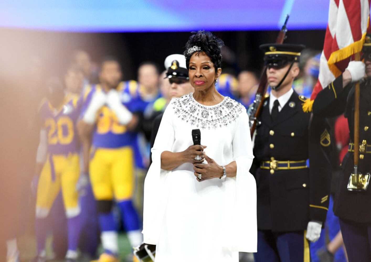 gladys knight national anthem