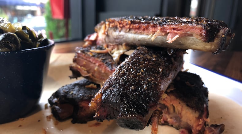 St. Louis Pork Ribs at Dixie Q / Photo credit: Via Failla