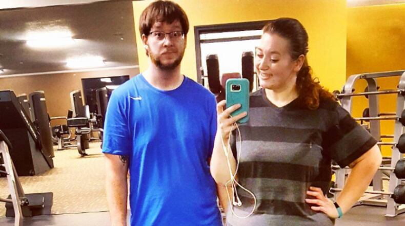 This couple Lexi and Danny Reed are #swolemates.