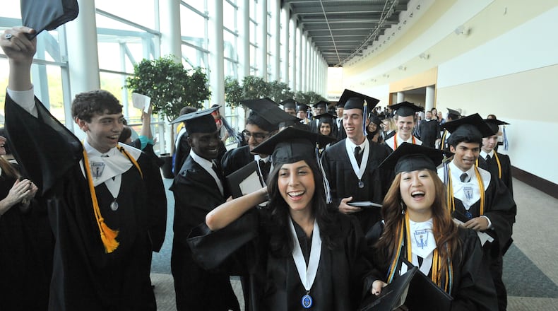 Four out of five Georgia high school students in the class of 2016 graduated on time.