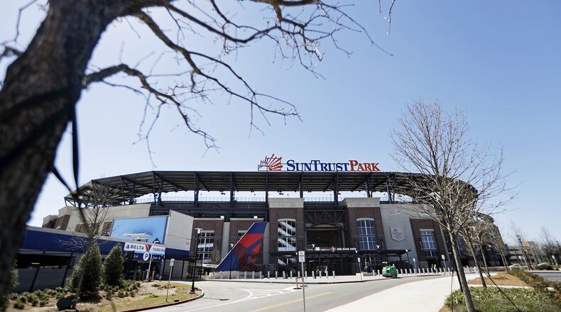 SunTrust Park, the Atlanta Braves’ new baseball stadium in Cobb County, on March 9, 2017. (AP Photo/David Goldman)