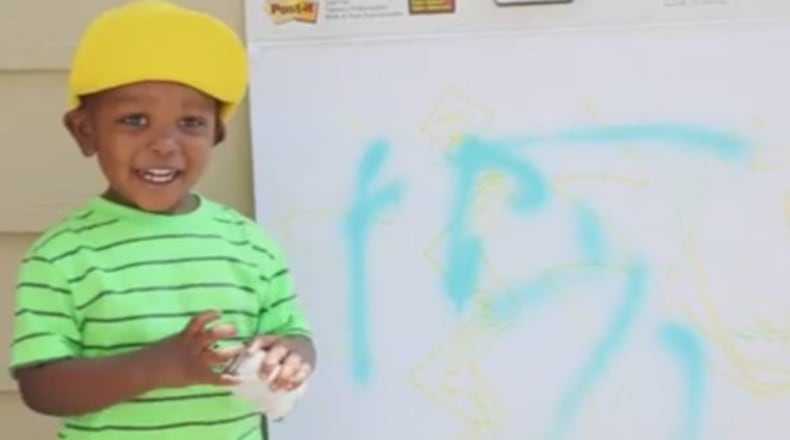 Photographer Neshaszda Wright posted on her Facebook page a video of her son dressed as Will Smith’s character from "The Fresh Prince Of Bel-Air." ( Photo by Neshaszda Z Photography via Facebook)