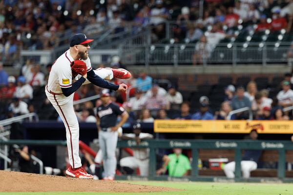 Dylan Lee gives 'er a go in July. (Estela Muñoz/AJC)