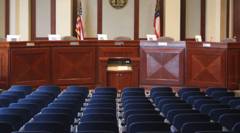 Forsyth County has set a public hearing for July 19 on extending until Oct. 5 a moratorium on permits for wireless devices in the county right-of-way. FORSYTH COUNTY