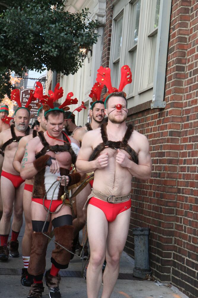 Santa Speedo Run 2014