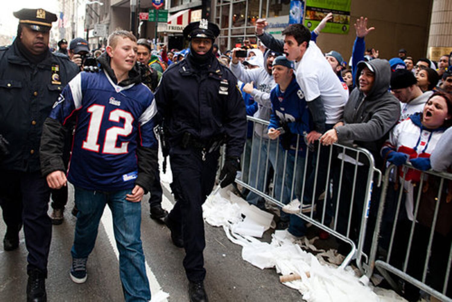 N.Y. fetes Giants with Super Bowl parade