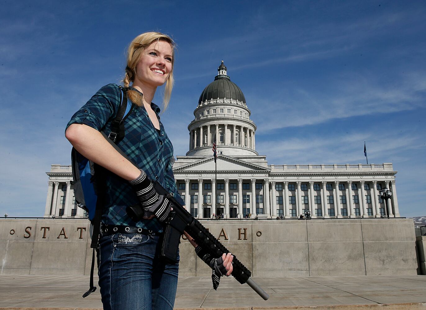 Women and children love guns too