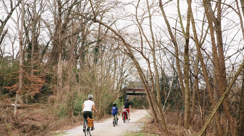 The Beltline eventually plans to connect the main loop with the Lindbergh MARTA station. (Photo by Atlanta BeltLine, Inc.)