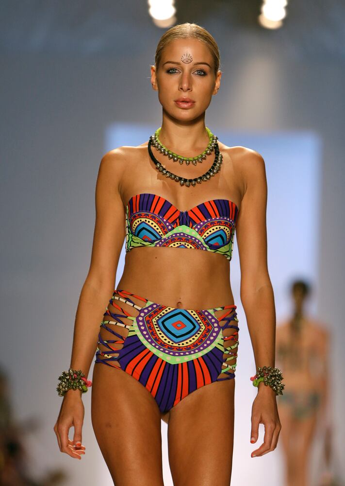 Miami swim wear fashion show