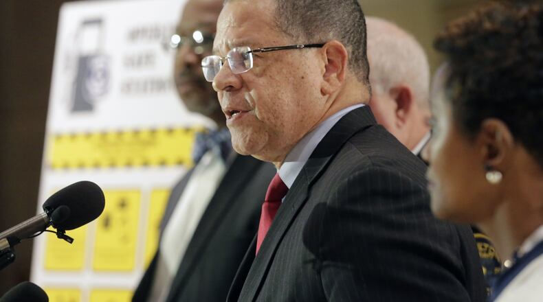 Three people have qualified to run for the Fulton County commission chairman’s seat that John Eaves resigned last month. BOB ANDRES /BANDRES@AJC.COM AJC FILE PHOTO