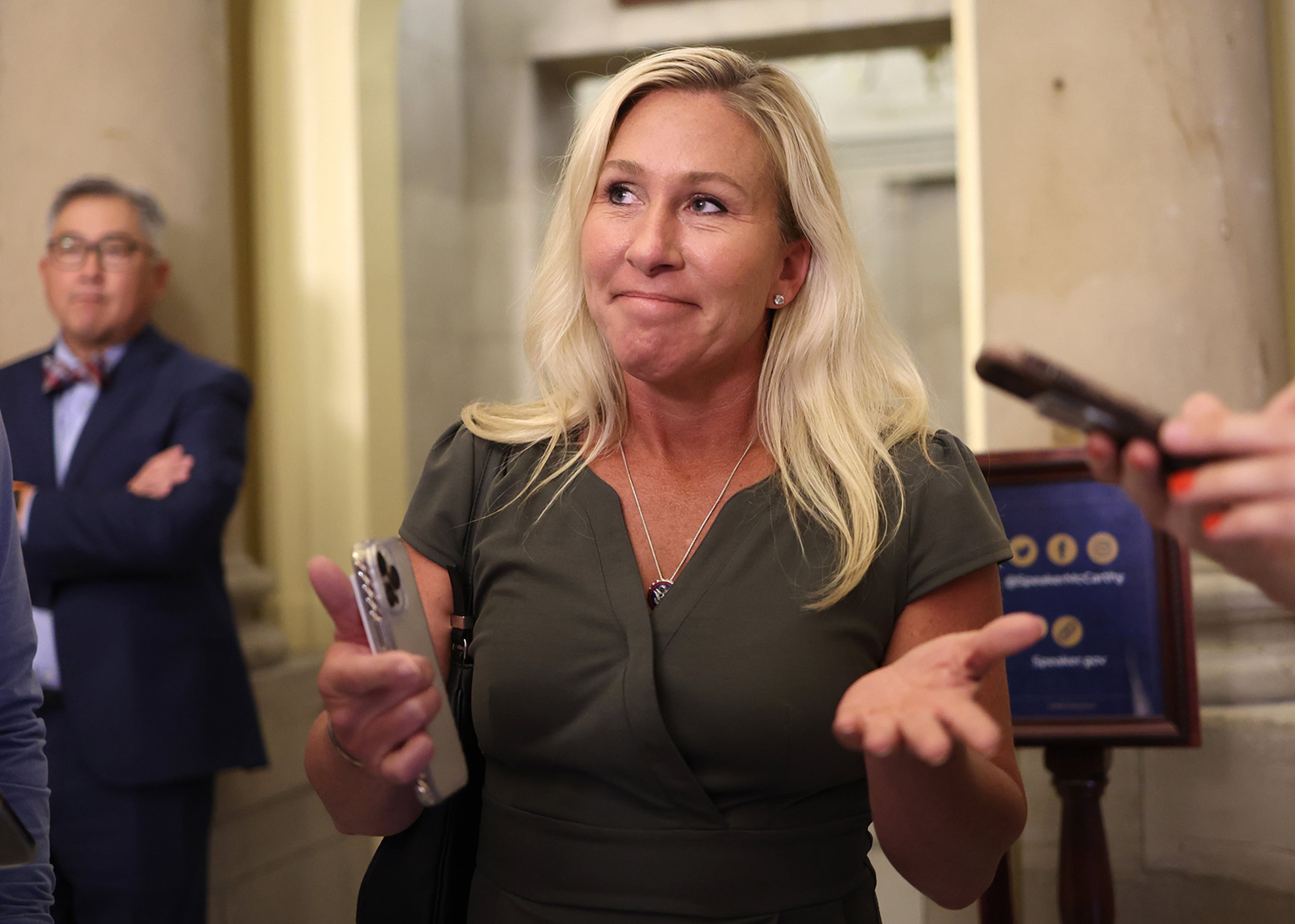 U.S. Rep. Marjorie Taylor Greene. (Kevin Dietsch/Getty Images/TNS)