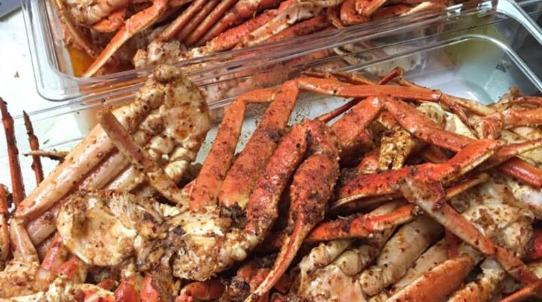 Garlic crab from David's Crab House will be served at Kelz Crab House in Atlanta. / Photo from David's Crab House Facebook page