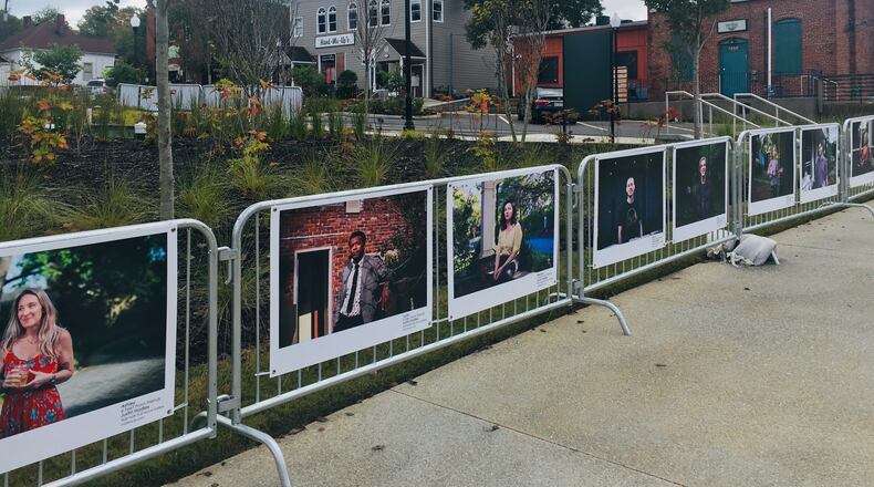 Showcasing over 100 works of fine art, photography and student artists, the 2020 M2R Fence Gallery will travel to seven cities throughout Cobb county. The exhibition in Powder Springs ends on Monday.