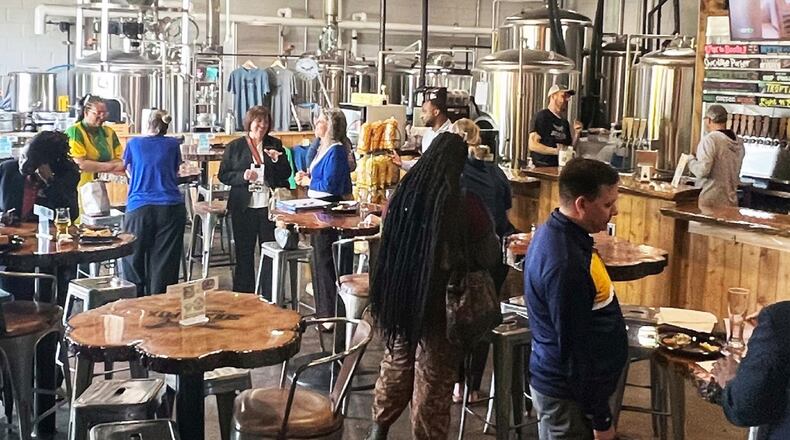 The Norcross Development Authority held an internship program networking event in May 2023. (Courtesy City of Norcross)