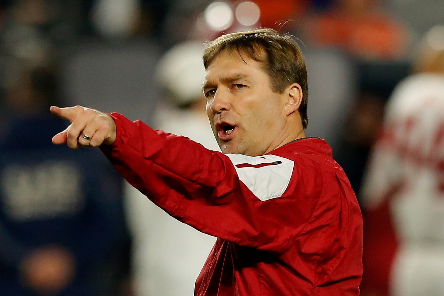 Kirby Smart at NCAA title game
