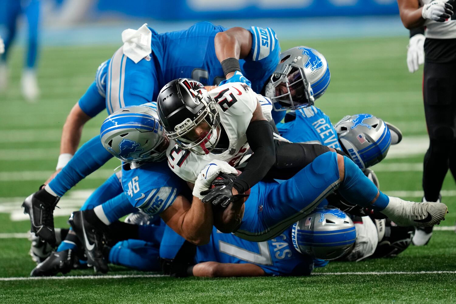Falcons-Lions: Sunday, Sept. 24, 2023