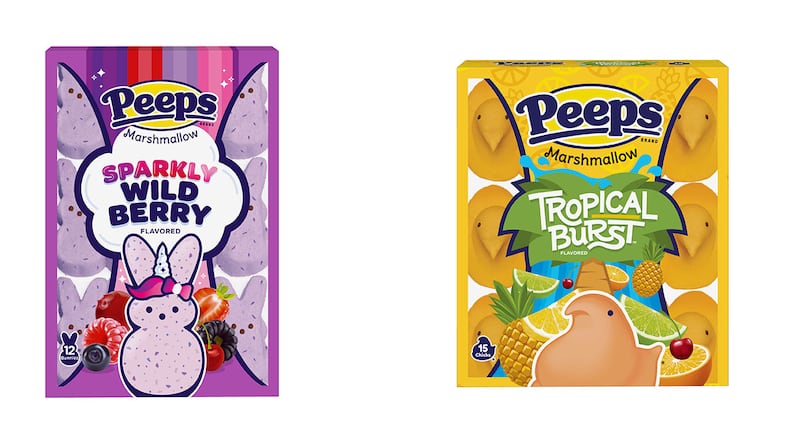 Two of the six new Peeps flavors for 2022.