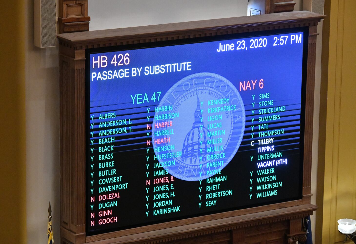 PHOTOS: Georgia legislature passes hate-crimes bill