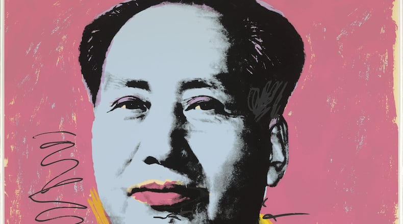 “Mao,” 1972, screenprint, included in the exhibition “Andy Warhol: Prints from the Collections of Jordan D. Schnitzer and His Family Foundation” opening June 3 at the High Museum of Art. Courtesy of Jordan D. Schnitzer and His Family Foundation. © 2017 The Andy Warhol Foundation for the Visual Arts, Inc./Artists Rights Society (ARS), New York