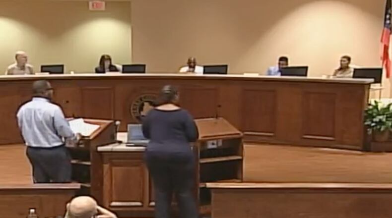 A recent Henry County Zoning Advisory Board meeting.