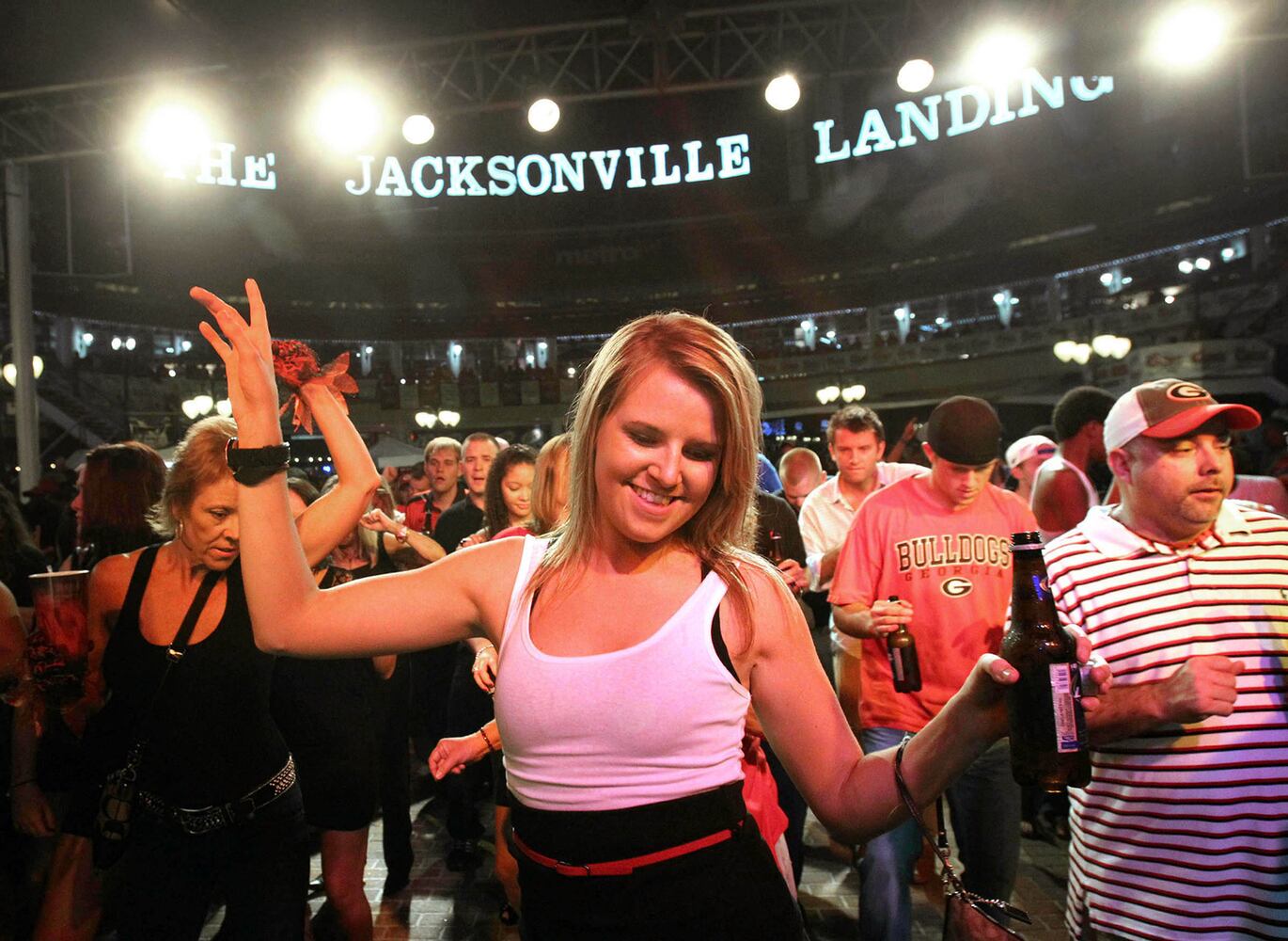 Photos: UGA fans at Jacksonville Landing through the years