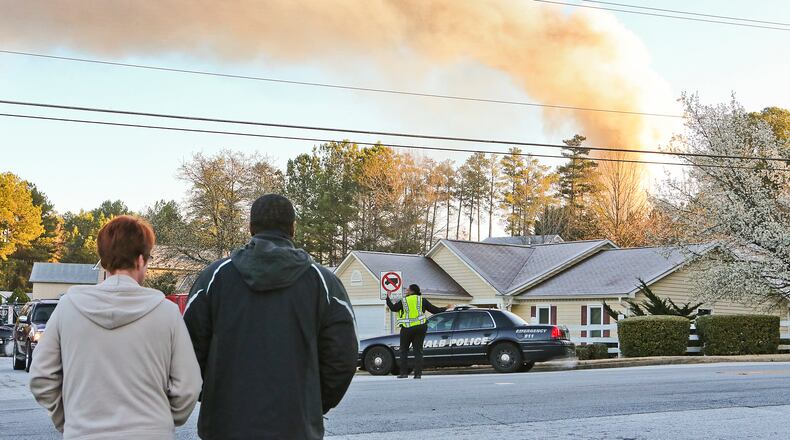 DeKalb County police SWAT team was called out to a home near Lithonia just before daybreak Friday.