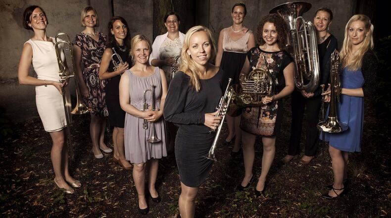 tenThing, a ten-woman brass ensemble from Norway, will be performing compositions by Handel, Copland, and Astor Piazzolla at the 30th annual Savannah Music Festival. The festival takes place March 28 through April 13, 2019. CONTRIBUTED: TENTHING