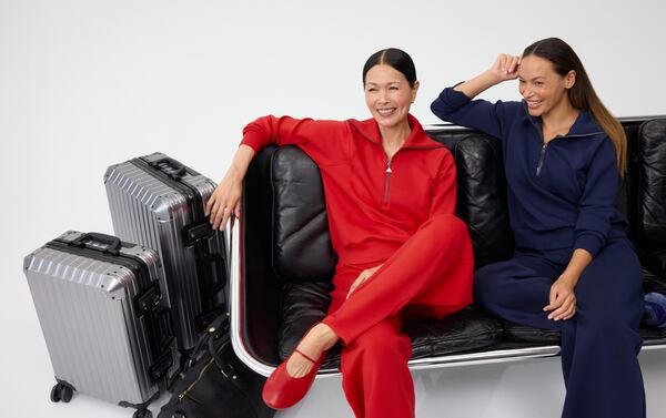 Spanx and Delta partnered to launch a limited-edition collection of travel wear. The capsule collection debuted in September. (Courtesy of Delta)