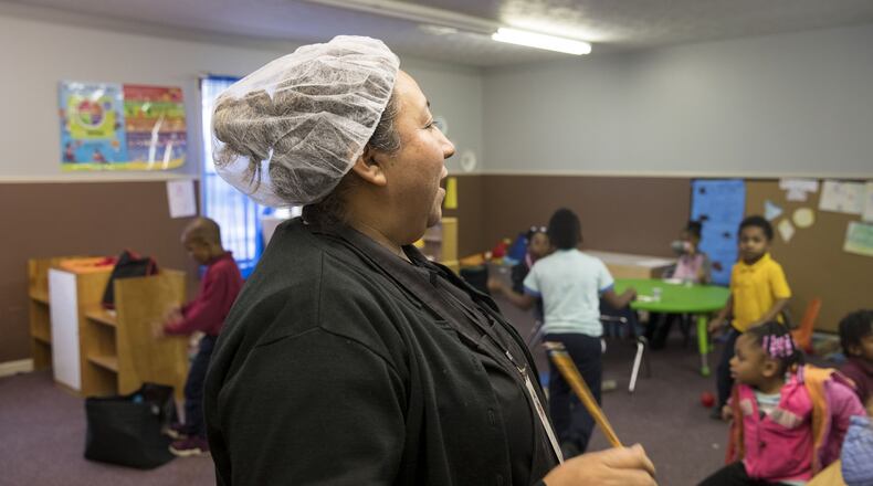 Josefa Martinez, a cook at the Little Ones learning center in Forest Park, says PeachCare is very important to her family. Her three youngest children have benefited from the program all their lives, she said. “If you don’t have any insurance,” she said, “you don’t go to the doctor.” The federal parent of PeachCare, the Children’s Health Insurance Program, expired nearly three months ago, and congressional resolution still remains elusive. PeachCare covers more than 130,000 children in Georgia at any given time, and over the course of a year more than 200,000 Georgia kids benefit. ALYSSA POINTER/ALYSSA.POINTER@AJC.COM
